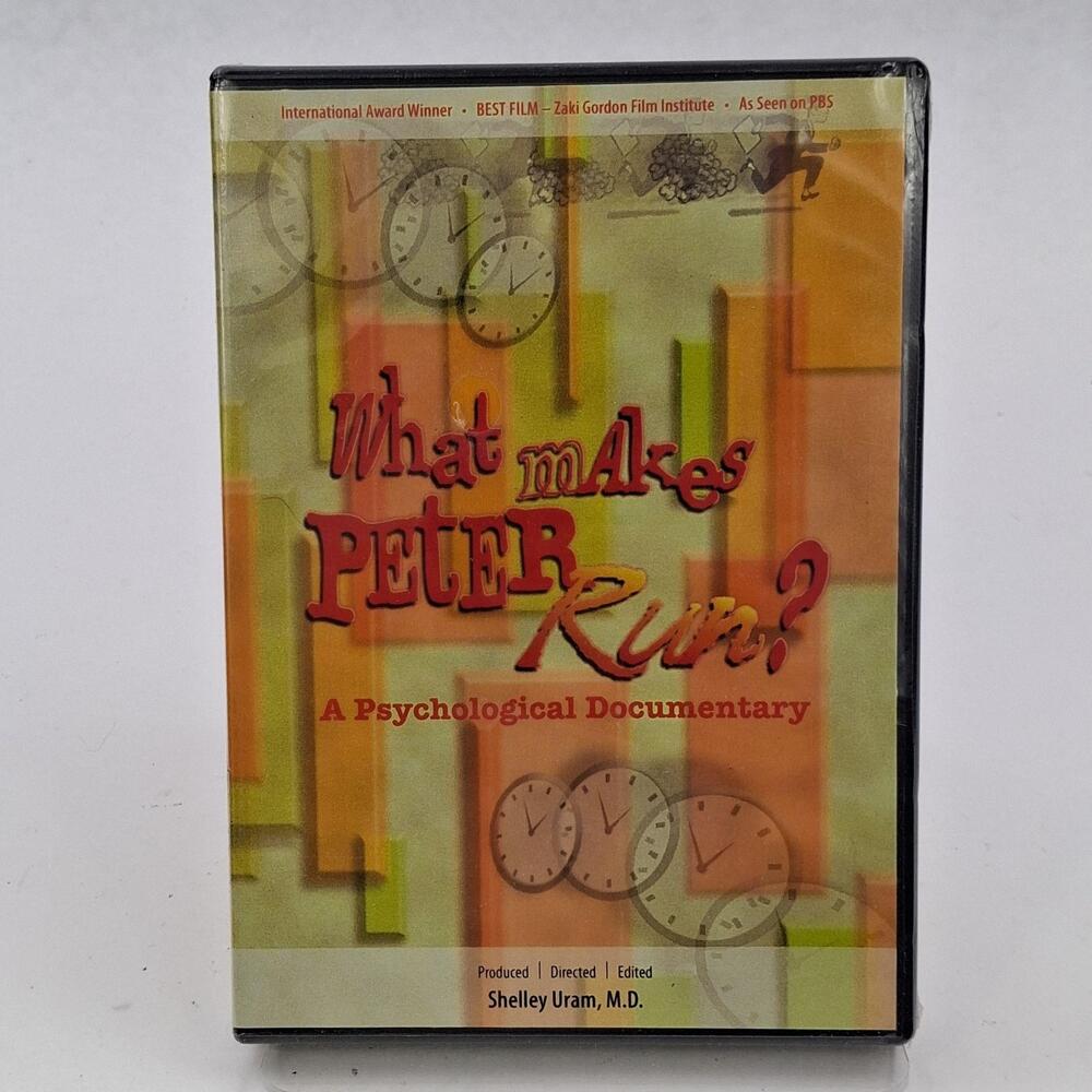 What Makes Peter Run? DVD Psychological Documentary Shelley Uram 2004 NR USA